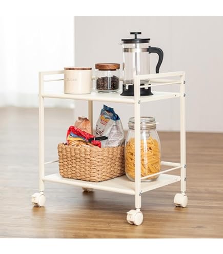 Amazon.co.jp: MOHEIM TROLLEY トロリー キッチンワゴン